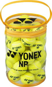 ヨネックス(YONEX) テニスボール ノンプレッシャーボール イエロー 30個入バッグ TB-NP30