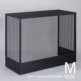 【6/1～8/31迄 ★通常39,970円→25％OFF】ALHIDE エアコン室外機カバー M エアコンカバー おしゃれ 夏 日除け 節電 屋外 エクステリア 目隠し 通気性 遮熱 防汚 防雨 防雪 雨よけ 雪よけ 保護 庭 ガーデン シンプル かっこいい スタイリッシュ アルメタックス ALMETAX