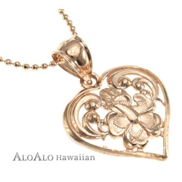 楽天市場】ハワイアンジュエリー ネックレス ペンダント トップ 14K 