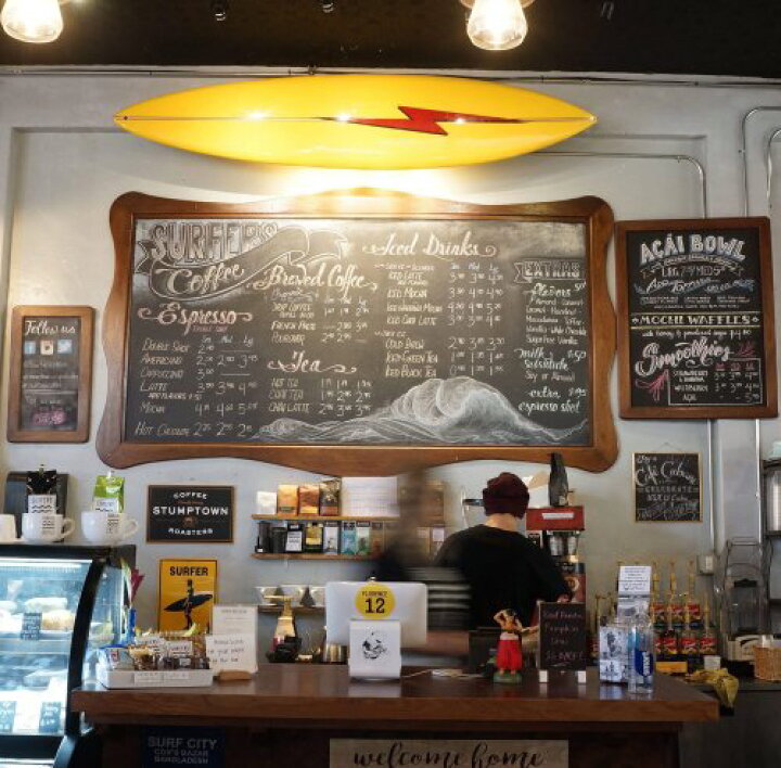 楽天市場 サーファーズコーヒー マグカップ ハワイローカルショップ オリジナルグッズ オアフ島の人気コーヒーショップ ハワイアンジュエリー アロアロ