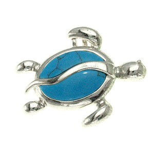 ハワイアンジュエリー ネックレス ペンダント ホヌターコイズトップ メンズ レディース シルバー ホヌ