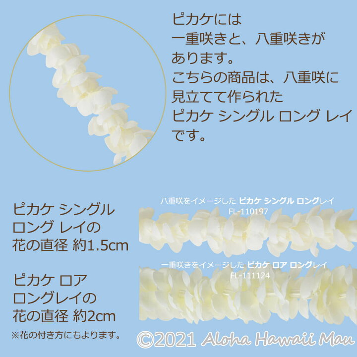 シダのレイ円周約110cm フラダンスハワイアンカヒコ 