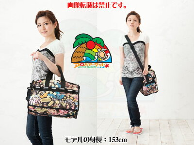 楽天市場 レスポートサック ハワイ限定 日本未入荷 ディズニーディズニー バケーションパラダイス Vacation Paradise P938 ミディアム ウィークエンダー 7184 ボストン Lesportsac ハワイ専門店 アロハマーケット