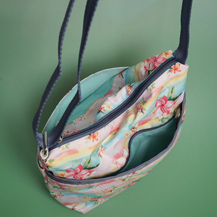 楽天市場】レスポートサック ハワイ限定☆プルメリア レインボー K879  