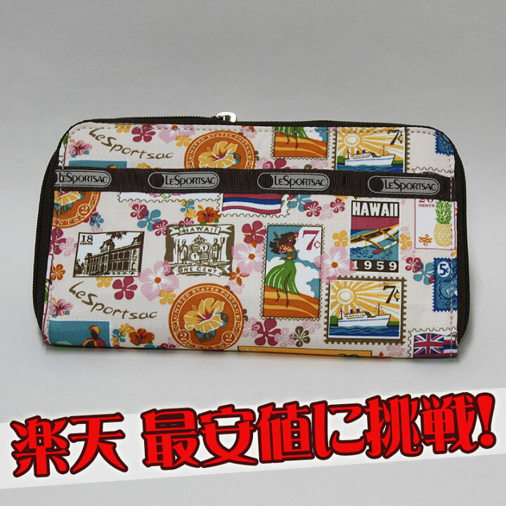 楽天市場】レスポートサック 6506 ハワイ限定 レイアロハ 財布 リリー 