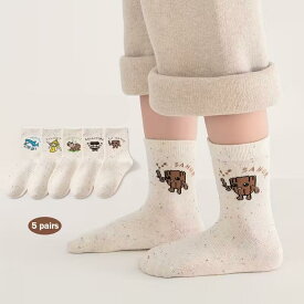 イタリアンブレインロット　ブレインロット　送料無料　靴下　ワンポイント　くつした　ソックス　5足セット　トゥントゥントゥンサフール　トララレロトララ　カプチーノアサシーノ　チンパンジーニバナニーニ　ブルバロニルリロリ　キッズ　子供用　Italian brainrot