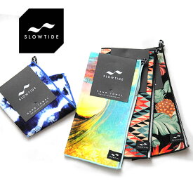 スロータイド タオル SLOW TIDE [ HANDTOWEL ] ハンドタオル slowtide おしゃれ ハンカチ 1000円ポッキリ [メール便]