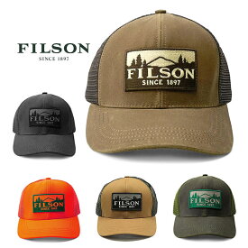 【4/1(月)全品P5倍 最大20.5倍ワンダフルデー！】フィルソン メッシュキャップ Filson [#30237/#13331] LOGGER MESH CAP 帽子 キャップ (240305)