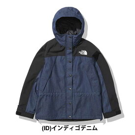 ザ・ノース・フェイス ノースフェイス レディース ジャケット マウンテンライトデニムジャケット Mountain Light Denim Jacket ナイロンインディゴデニム NPW22135 ID マウンテンパーカー アウター ブルゾン 長袖 アウトドア [211001]【Y】