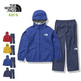 ノースフェイス キッズ レインウェア 上下セット THE NORTH FACE [ NPJ12112 ] K'S RAINTEX EUREKA ユリイカ レインスーツ (240218)