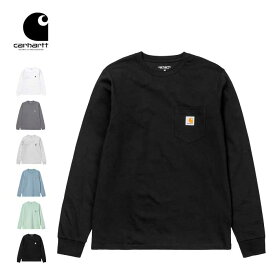 カーハート WIP ロンT Carhartt WIP [ L/S POCKET T-SHIRT ] (I022094) 長袖 Tシャツ ワークインプログレス [220224]