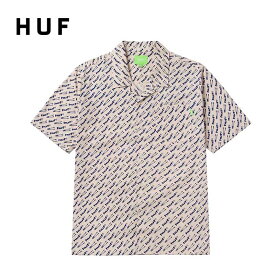 HUF ハフ 開襟シャツ [ BU00158 ] BREAKER S/S WOVEN TOP ウーブンシャツ 半袖シャツ リゾートシャツ [220625]【SPS2403】