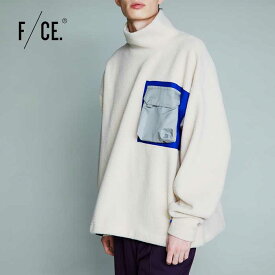 エフシーイー フリース モックネック F/CE. POLARTEC MOCK NECK (IVORY) アウター ポーラテック メンズ [221004]【SPS2403】