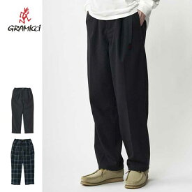 グラミチ Gramicci ウールパンツ WOOL RELAXED PLEATED TROUSER ウールリラックストトラウザー メンズ [221011]【SPS06】