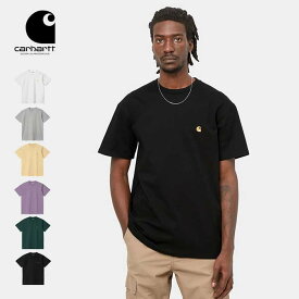 カーハート WIP Tシャツ Carhartt WIP (I026391) S/S CHASE T-SHIRT チェイスTシャツ メンズ ワークインプログレス [メール便] [230228]