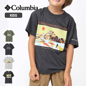 コロンビア キッズ tシャツ Columbia ( PY4895 ) Y Enjoy Mountain Life Short T エンジョイマウンテンライフショートスリーブT 子供 [メール便][230328]【SPS06】