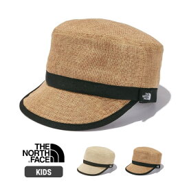 ノースフェイス キッズ キャップ THE NORTH FACE NNJ02307 KIDS' HIKE CAP ハイクキャップ 麦わらキャップ 帽子 メール便 (240404)