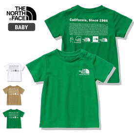 ノースフェイス ベビー Tシャツ THE NORTH FACE NTB32356 B S/S HIS LOGO T ショートスリーブヒストリカルロゴティー 赤ちゃん キッズ メール便