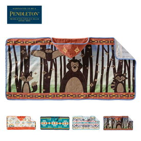 ペンドルトン ベビー ブランケット おくるみ PENDLETON (19373339) PWM フーデット タオル ギフト 出産祝い キッズ 毛布 [230927]