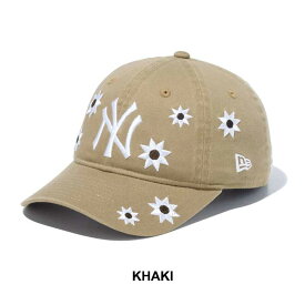 ニューエラ キッズ キャップ YOUTH 920 Youth 9TWENTY MLB Flower Embroidery (13762817 /13762816) ヤンキース アスレチックス 帽子 (231226)