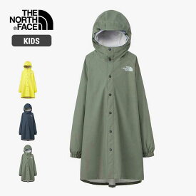 【4/1(月)全品P5倍 最大20.5倍ワンダフルデー！】ノースフェイス キッズ レインコート THE NORTH FACE NPJ12321 TREE FROG COAT ツリーフロッグコート 子供 アウトドア 通学 (240218)