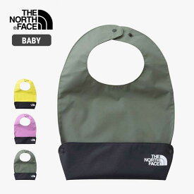 【4/1(月)全品P5倍 最大20.5倍ワンダフルデー！】ノースフェイス ベビー ビブ THE NORTH FACE NNB72315 B CP YUMMY BIB コンパクトヤミービブ 赤ちゃん 出産祝い キッズ スタイ メール便 (240218)