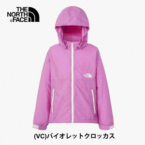 【最大P40倍!!25日はボーナスデー!!】ザ・ノース・フェイス キッズ ジャケット コンパクト NPJ72310 撥水 UVカット 軽量アウター 男の子 女の子 100 110 120 130 140 150 (240204)【2506】