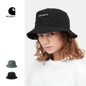 カーハートWIP ハット Carhartt WIP I029937 SCRIPT BUCKET HAT バケットハット 帽子 ワークインプログレス メンズ レディース (240403)