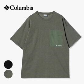 コロンビア Tシャツ メンズ Columbia PM0761 STUCK BEND SHORT SLEEVE CREW スタックベンドショートスリーブクルー 半袖 メール便 (240326)