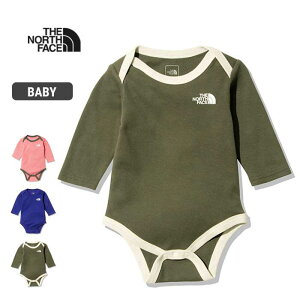 yőP28{!!}\!!zUEm[XEtFCX xr[ p[X THE NORTH FACE [ NTB62205 ] BABY L/S CO ROMPERS OX[uRbgp[X LbY Ԃ [[][220830]