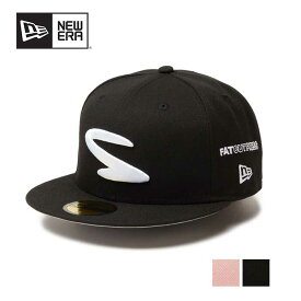 【最大P28倍!!お買い物マラソン!!】ニューエラ キャップ NEWERA 5950 59FIFTY SHINKNOWNSUKE FAT CUT PRESS 帽子 ブラック ミスター ピンクルージュ ペールローズ (241030)