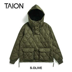 �y�ő�69%OFF�y�V�X�[�p�[SALE�z�^�C�I�� TAION �t�[�f�B �~���^���[ �_�E���t�[�f�B�[ 106PML MILITARY PULL OVER HOODIE �����Y ���f�B�[�X ���j�Z�b�N�X �u���b�N �l�C�r�[ �I���[�u M / L / XL