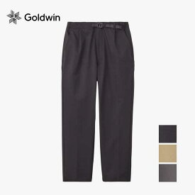 【18日最大P21倍】ゴールドウィン GOLDWIN パンツ GL75177 1T TPD STRETCH PT ワンタックテーパードストレッチパンツ メンズ レディース ユニセックス ボトムス ロングパンツ 長ズボン おしゃれ タウンユース キャンプ (250126)
