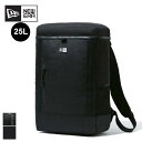 【最大P27倍!!お買い物マラソン!!】ニューエラ リュック NEW ERA ボックスパック ミディアム Box Pack Medium 25L ボックス型 スクエアリュック バックパック デイパック 小さめ A4 PC収納 通学 男子 女子 高校生 メンズ レディース 新生活 (14521364 / 14521365) (240305)