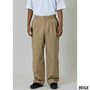 �y10���ő�P19�{�z���j�t�H�[�� �A�E�g�h�A �X�^���_�[�h �p���c UNFRM OUTDOOR STANDARD AW-7560 CLASSIC TWO-TUCK WIDE CHINO TROUSERS �`�m�p�� �L�k�� ���C�h�V���G�b�g �����Y ���f�B�[�X ���j�Z�b�N�X (251020)
