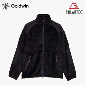 【18日最大P21倍】ゴールドウィン ポーラテックハイロフトフリースジャケット メンズ レディース ユニセックス GOLDWIN GL35331 インクブラック/黒/IK ポーラテック POLARTEC ハイロフト 防寒 軽量 フリース アウトドア ジャケット アウター 上着