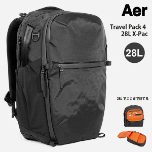 �y15���ő�P19�{�z�G�A�[�g���x���p�b�N4 28L X-Pac �o�b�N�p�b�N AER-29070 �����b�N ���s �o�� �r�W�l�X �@���������ݑΉ� ���� �ϋv Aer Travel Pack 4 28L X-Pac
