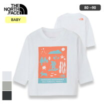 楽天市場】ノースフェイス tシャツ 長袖（キッズ・ベビーのサイズ（cm 