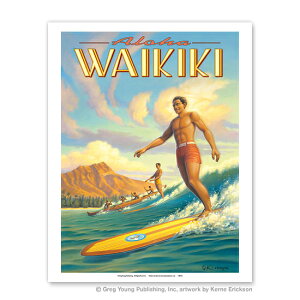 ynCA A[gvgzr[`ECEREAEiFEiAloha Waikiki - Surfing - Diamond Head - Oahu - Honolulu - HawaiiiAn CLL T[tBjiKerne EricksonjnCA CeAE