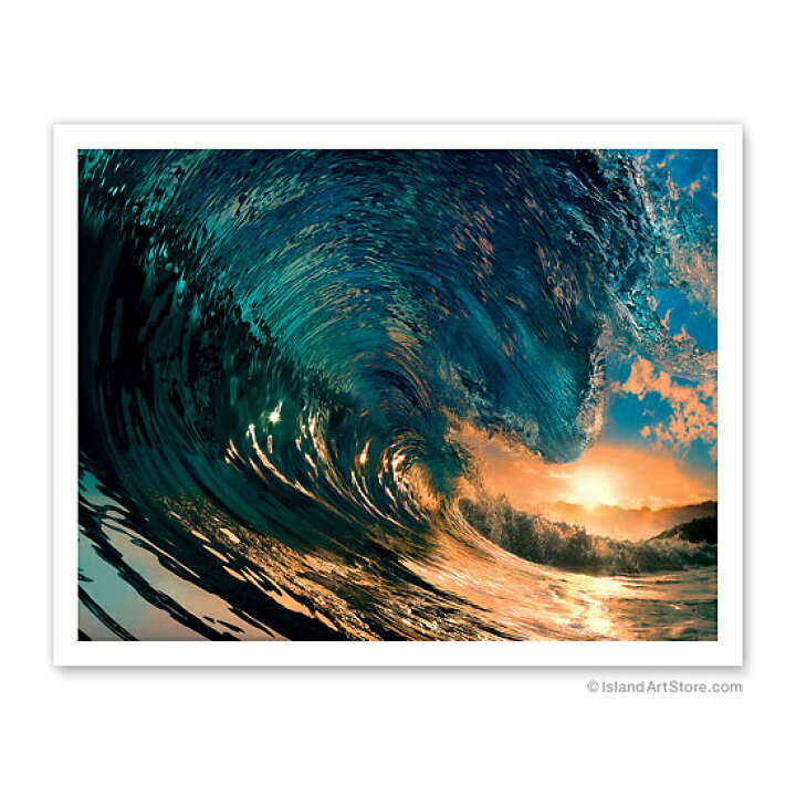 楽天市場 ハワイアン アートプリント ビーチ 海 山 植物 景色 風景morning Color Hawaiian Wave ハワイの波 Willyam Bradberry ハワイアン インテリア アート 絵画 アーティスト Aloha Diaries ハワイセレクトshop