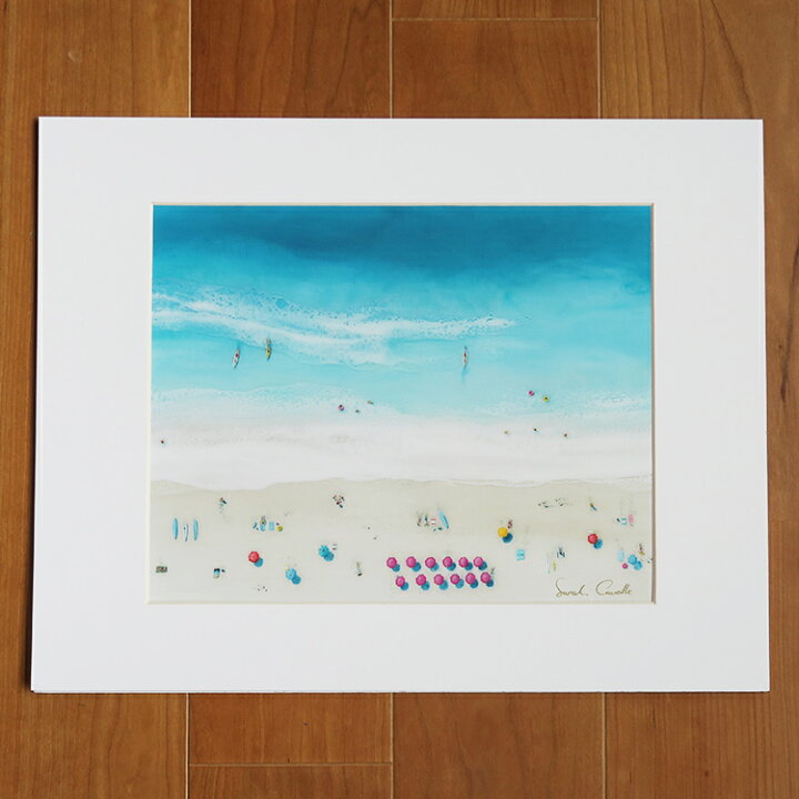 楽天市場】Sarah Caudle サラカードル アート 絵画 ハワイ （Waikiki 