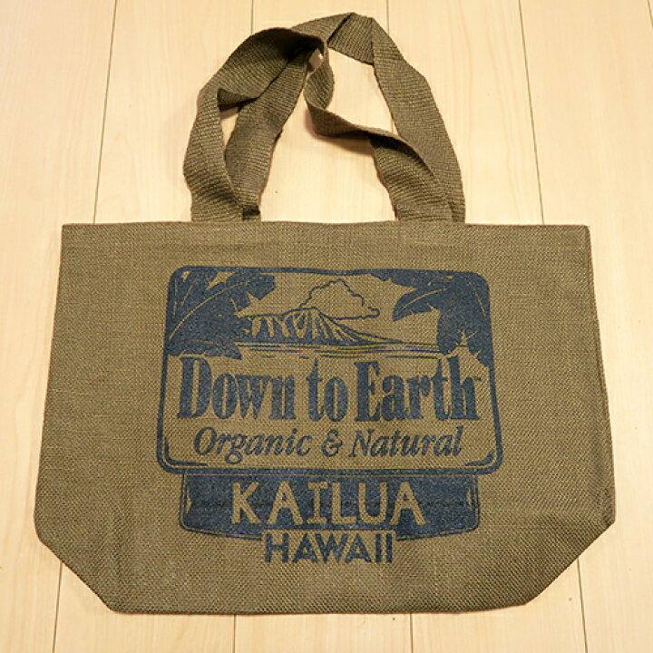 楽天市場】ダウントゥアース（Down to Earth）【ハワイ限定トート 