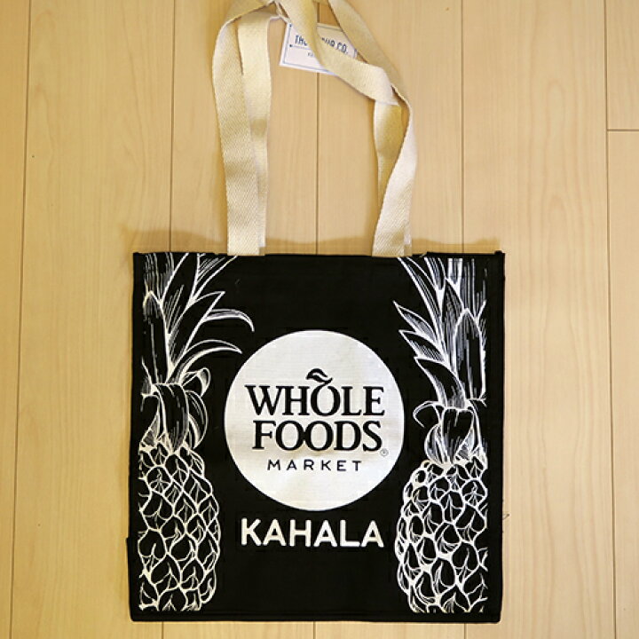 楽天市場】WHOLE FOODS ホールフーズ【ハワイ限定トートバッグ 