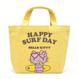 キティ バッグ コラボ ハワイ 日焼け ミニ ランチバッグ トートバッグ 小物入れ ハローキティ キティちゃん グッズ 大人 子供 レディース イエロー サーフィン サーフボード aloha ハワイアン 雑貨 小物 ファッション ギフト プレゼント サンリオ