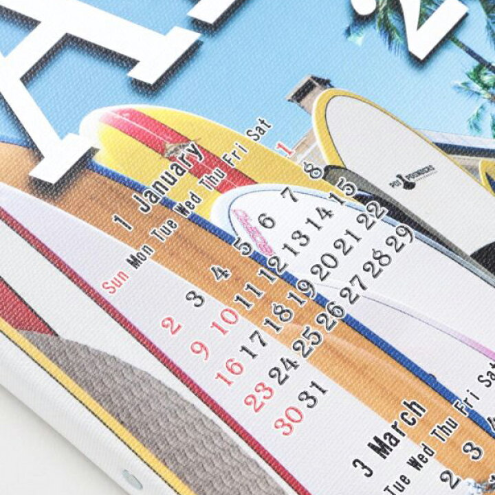 楽天市場】ハワイ カレンダー 2022 壁掛け ポスター ボードカレンダー 2022年 おしゃれ ハワイアン 雑貨 インテリア アート 写真  サーフィン サーフボード ワイキキ 海 ビーチ 南国 リゾート （SURF）（Lサイズ） : ALOHA Diaries ハワイセレクトShop