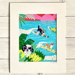 Kim Sielbeck L VGxbN A[g G nC iSurfing Dogs T[tB hbOj nCA CeA vg A[eBXg G i Ǌ| v[g  킢  C r[` 