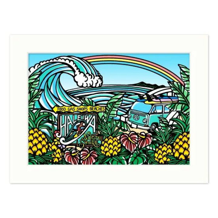 楽天市場】ハワイ アート 絵画 壁掛け TAMO（タモ）ハワイアン 