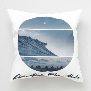 ハワイアン クッションカバー 45×45cm ハワイ インテリア 雑貨 海 ビーチ 南国 リゾート マリン アート 絵画 Giancarlo Beroldo(ギャンカルロ・ベロルド) GSEA HAWAII FOOD BANK ハワイフードバンク 寄