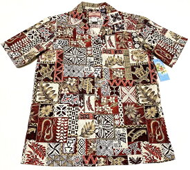アロハシャツ メンズ 大きいサイズ RJC アールジェイシー RJC148 エンジ 赤色 ハワイアンモチーフ 人気 おしゃれ プレゼント ギフト 誕生日 結婚式 父の日 旅行 リゾート ブランド 衣装 柄シャツ コットン100％ 開襟 オープンカラー 送料無料