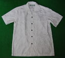 【期間限定！初夏のアロハフェア10%OFF】白 アロハシャツ メンズ 大きいサイズ 半袖 TWO PALMS ツーパームス WTWO001 白色 オフホワイト ヤシの木 結婚式 ウェディング 人気 ブランド プレゼント ギフト 正装 おしゃれ イベント 旅行 レーヨン100％ 開襟 送料無料